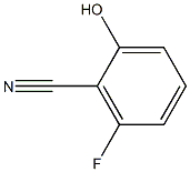 2-HYDROXY-6-FLUOROBENZONITRILE Struktur