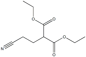 DIETHYL CYANOETHYLMALONATE Struktur