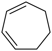 cycloheptadiene Struktur