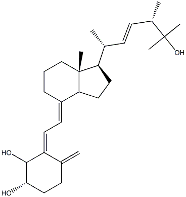 4,25-dihydroxyvitamin D2 Struktur