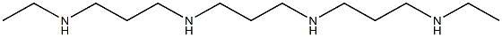 1,11-bis(ethylamino)-4,8-diazaundecane Struktur