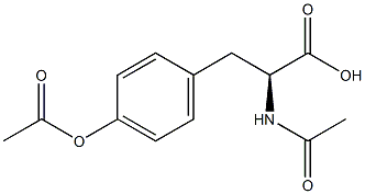 N,O-diacetyltyrosine Struktur