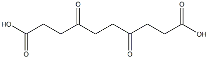 4,7-dioxosebacic acid Struktur