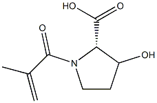 N-methacryloyl-hydroxyproline Struktur