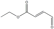 fumaric acid semialdehyde ethyl ester Struktur