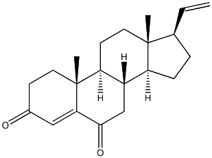 pregna-4,20-diene-3,6-dione Struktur