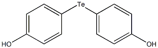 bis(4-hydroxyphenyl)telluride Struktur