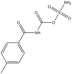 O-(4-tosylamidocarbonyl)sulfamic acid Struktur