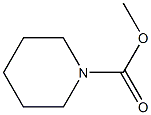 N-methoxycarbonylpiperidine Struktur