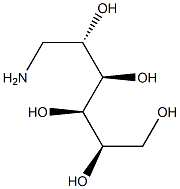 1-amino-1-deoxy-glucitol Struktur