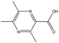 3,5,6-trimethylpyrazine-2-carboxylic acid Struktur