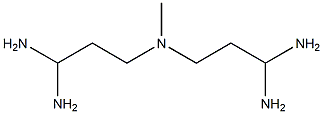 BIS-DIAMINOPROPYLMETHYLAMINE Struktur