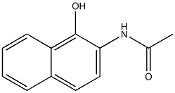 HYDROXY-2-ACETYLAMINONAPHTHALENE Struktur