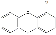 MONOCHLORODIBENZODIOXIN Struktur