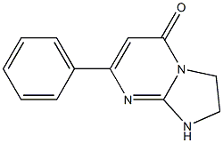 2,3-DIHYDRO-7-PHENYLIMIDAZO[1,2-A]PYRIMIDIN-5-ONE Struktur