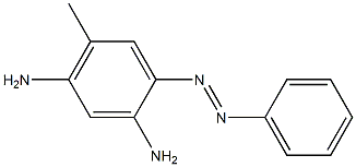 5-METHYL-2,4-DIAMINOAZOBENZENE Struktur