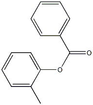 ORTHOCRESYLBENZOATE Struktur