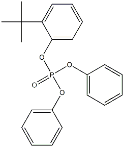 TERT-BUTYLTRIPHENYLPHOSPHATE Struktur