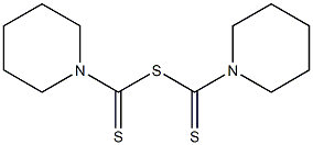 DIPENTAMETHYLENETHIURAMMONOSULPHIDE Struktur