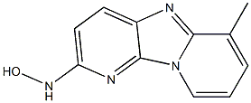 N-HYDROXY-2-AMINO-6-METHYLDIPYRIDO(1,2-A:3',2'-D)IMIDAZOLE Struktur