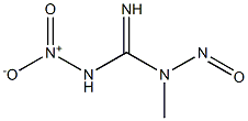 N-NITROSO-N-METHYL-N'-NITROGUANIDINE Struktur