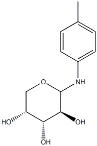 N-PARA-METHYLPHENYL-D-ARABINOSYLAMINE Struktur