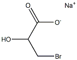 SODIUM3-BROMOLACTATE Struktur