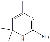 2-AMINO-4,4,6-TRIMETHYL-3,4-DIHYDROPYRIMIDINE Struktur