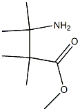 3-AMINO-2,2,3-TRIMETHYLBUTYRICACID,METHYLESTER Struktur