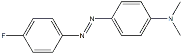 4'-FLUORO-4-DIMETHYLAMINOAZOBENZENE Struktur