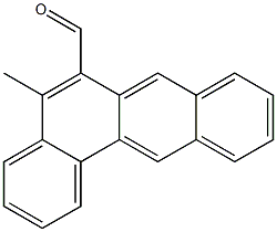 FORMYLMETHYLBENZANTHRACENE Struktur