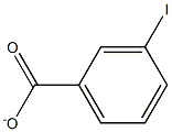 3-IODOBENZOATE Struktur