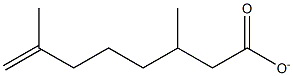 6-METHYL-6-HEPTEN-2-YLACETATE Struktur