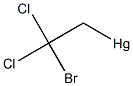 DICHLOROBROMOETHYLMERCURY Struktur