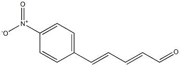 5-(4-NITROPHENYL)-2,4-PENTADIEN-1-AL Struktur