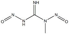 N-NITROSO-N-METHYL-N'-NITROSOGUANIDINE Struktur