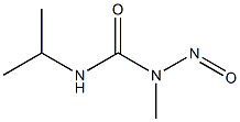 N-METHYL-N'-(ISOPROPYL)-N-NITROSOUREA Struktur