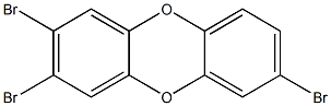 2,3,7-TRIBROMODIBENZO-PARA-DIOXIN Struktur