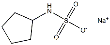 SODIUMCYCLOPENTYLSULPHAMATE Struktur