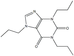 1,3,7-TRIPROPYLXANTHINE Struktur