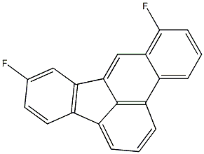 6,9-DIFLUOROBENZO(B)FLUORANTHENE Struktur