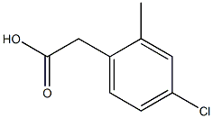 4-CHLORO-2-METHYLPHENYLACETICACID Struktur