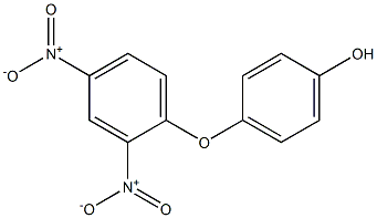 HYDROQUINONE2,4-DINITRO-PHENYLETHER Struktur