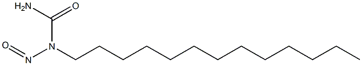 UREA,1-NITROSO-1-TRIDECYL- Struktur