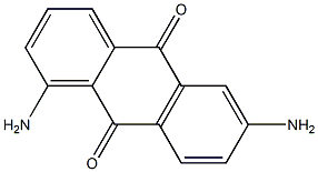 ANTHRAQUINONE,1,6-DIAMINO Struktur