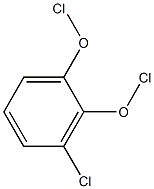 TRICHLOROCATECHOL Struktur