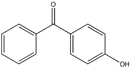 PARA-HYDROXYPHENYLPHENYLKETONE Struktur