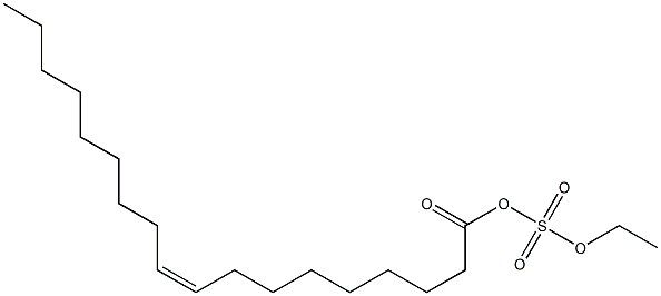 OLEOYLESTEROFETHYLSULPHATE Struktur