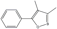 3-Phenyl-4,5-dimethyl-2,1-oxaborol Struktur