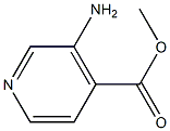 Methyl 3-amino-4-pyridinecarboxylate Struktur